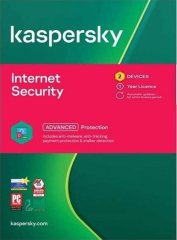 Kaspersky Internet Security - 2 USERS 1 Year Subscription