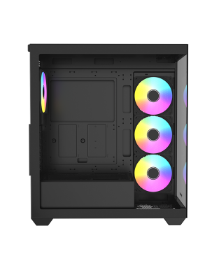 Raidmax I800 AIR ARGB Gaming Case Black - I800TBF