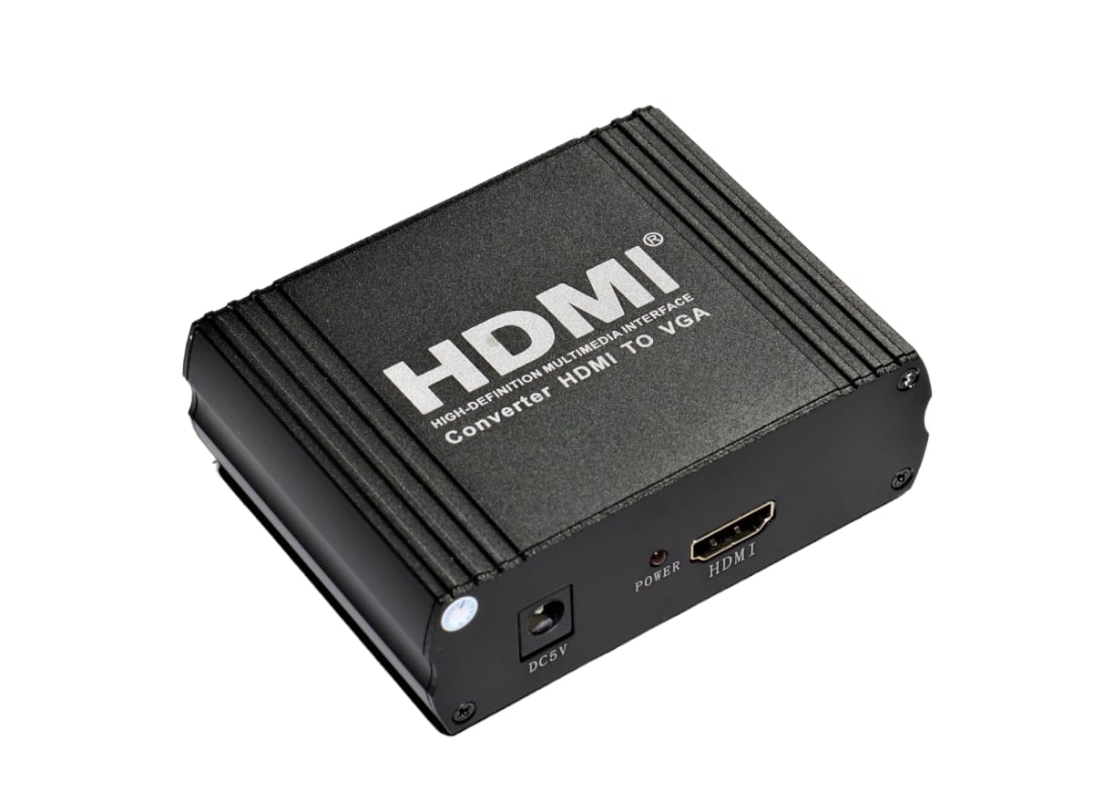 HDMI to VGA  Adapter with 3.5mm Audio Port Cable