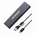 Haysenser HY-S690 USB 3.2 Gen2 M.2 NVME Enclosure (USB-A + Type C Connector)