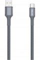 TELUX FLEXIX Braided USB-A to USB-C Charging Cable (1 Meter)