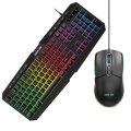 Green Lion GKM-400 RGB USB Gaming Keyboard and Mouse