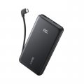 Anker Zolo 10000Mah 30W with Built-In USB-C Cable (1xUSB-C and 1xUSB-A Ports)