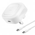 Belkin BoostCharge 20W Compact USB-C Wall Charger with USB-C to USB-C Cable (1 Meter)