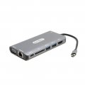 Go-Des USB C HUB 9 IN 1 Adapter (GD-8792)