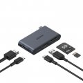 Anker Nano 6-in-1 USB-C Hub (5Gbps) (1xUSB A, SD/TF Card Slots, 1x4K HDMI, 2xUSB C)