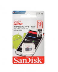 SanDisk Ultra Micro SD 16GB Class 10