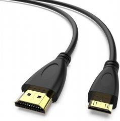 Mini HDMI to HDMI Cable (1.5 Meters)