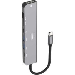 Go-Des USB C HUB 7 IN 1 Adapter (GD-6831)