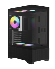 Raidmax I802 AIR Infinita Gaming Case Black - I802ABS
