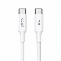 X.Cell 30W USB-C to USB-C Fast Charging and Data Transfer Cable (1 Meter)