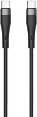 TELUX HYPERX Silicone USB-C to USB C 60W PD Fast Charging Cable (1.2 Meters)