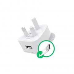 Heatz ZAS07 USB Home Charger with Micro USB Cable