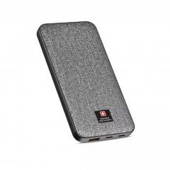 Swiss Military Power House 10000mAh USB-C 20W Power Delivery Power Bank (2xUSB-C, 1xUSB-A Ports)