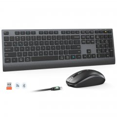 Meetion C2000 Wireless/Bluetooth Keyboard and Mouse