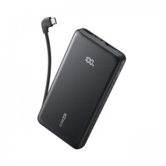 Anker Zolo 10000Mah 30W with Built-In USB-C Cable (1xUSB-C and 1xUSB-A Ports)