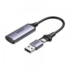 UGREEN USB-A/USB-C Video Capture Card Single HDMI Input