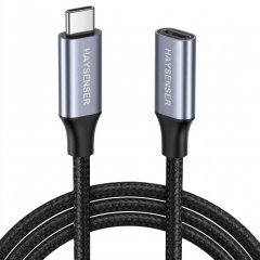 Haysenser USB-C Male to Female Extension Cable (1.5 Meters)