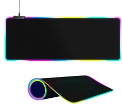 GY-100 RGB Luminous RGB XL Gaming Mouse Pad