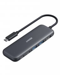 Anker 332 5-in-1 USB-C Hub (2 x USB-C, 2 x USB-A, 1 x 4K HDMI)