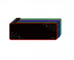 MEETION PD121 Colorful Back Light Gaming Mouse Pad - BLACK