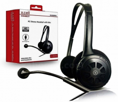 X.Cell HS-300 Pro USB Headset with Adjustable Mic and Headband