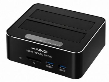 USB 3.0 Multi-function 2.5" and 3.5" IDE/SATA HDD Docking Station