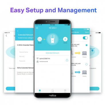 TP-Link RE505X AX1500 Dual Band W-iFi 6 Range Extender