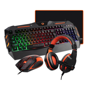 Meetion C505 Gaming Combo USB Keyboard, Mouse, Headphone and Mouse Pad