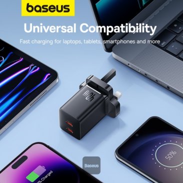 Baseus GaN5 PD 40W Dual Type C Fast Charger