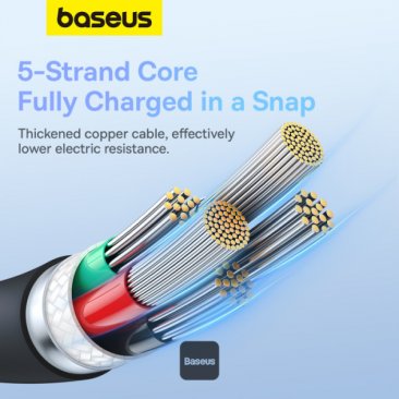 Baseus Pudding Series 20W Fast Charging Cable Type C to Lightning (2 Meters)