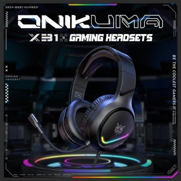 Onikuma X31 Gaming Headset (USB+3.5mm)