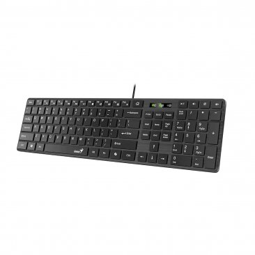 Genius SlimStar 126 Slim Multimedia Wired Keyboard