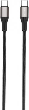TELUX SYNCX Braided USB-C to USB-C 60W PD Fast Charging Cable (1.2 Meters) Black