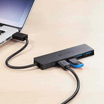 Anker 4-Port Ultra Slim USB 3.0 Data Hub