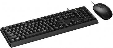 Rapoo X130PRO Wired Optical Mouse and Keyboard Combo