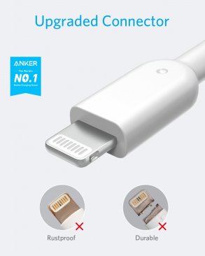 Anker PowerLine II USB-A Cable with Lightning Connector (1.8 Meters)