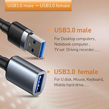Baseus Cafule USB 3.0 Male to Female (1 Meter)