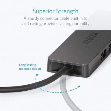 Anker 4-Port Ultra Slim USB 3.0 Data Hub