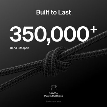 Belkin BoostCharge Pro 15W USB-A to USB-C Cable (2 Meters)