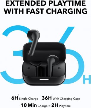 Soundcore by Anker K20i Semi-In-Ear True Wireless Earbuds