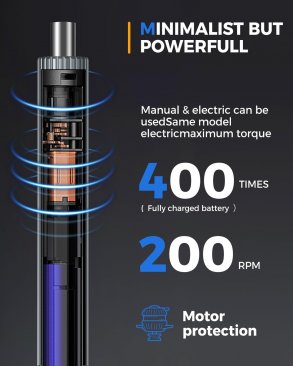 58 in 1 Precision Electric Screwdriver Set