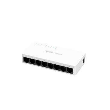 Ruijie RG-ES08G-L 8-Port 10/100/1000 Mbps Unmanaged Non-PoE Switch