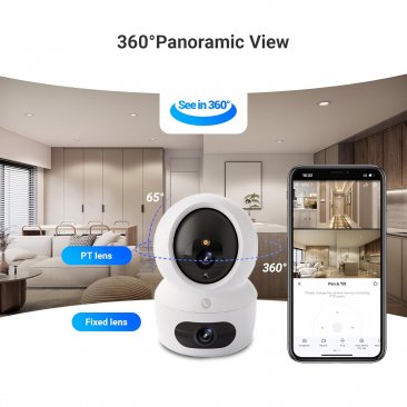 EZVIZ H7c Dual 2K+ Lenses Smart Home Camera