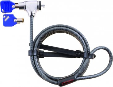 CODi Key Cable Lock (A02001) - Integrated Security Solution for Laptops, Desktops and Monitors