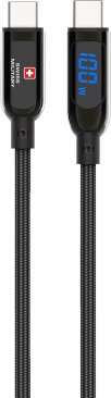 Swiss Military 100W USB-C to USB-C Heavy Duty, High Performance Charging Cable (1 Meter)