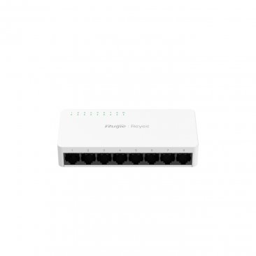 Ruijie RG-ES08G-L 8-Port 10/100/1000 Mbps Unmanaged Non-PoE Switch