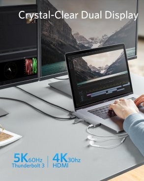 Anker USB C to Dual HDMI Adapter