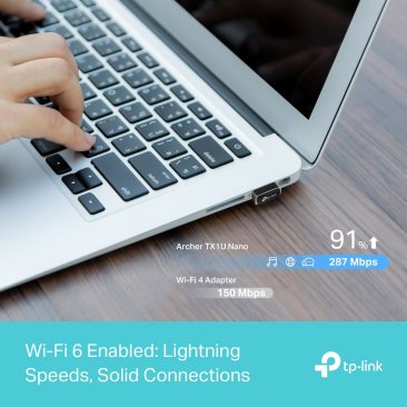 TP-Link Archer TX1U AX300 Nano WiFi 6 Wireless USB Adapter