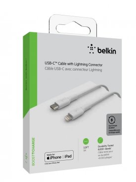 Belkin Lightning to USB C Cable (1 Meter)